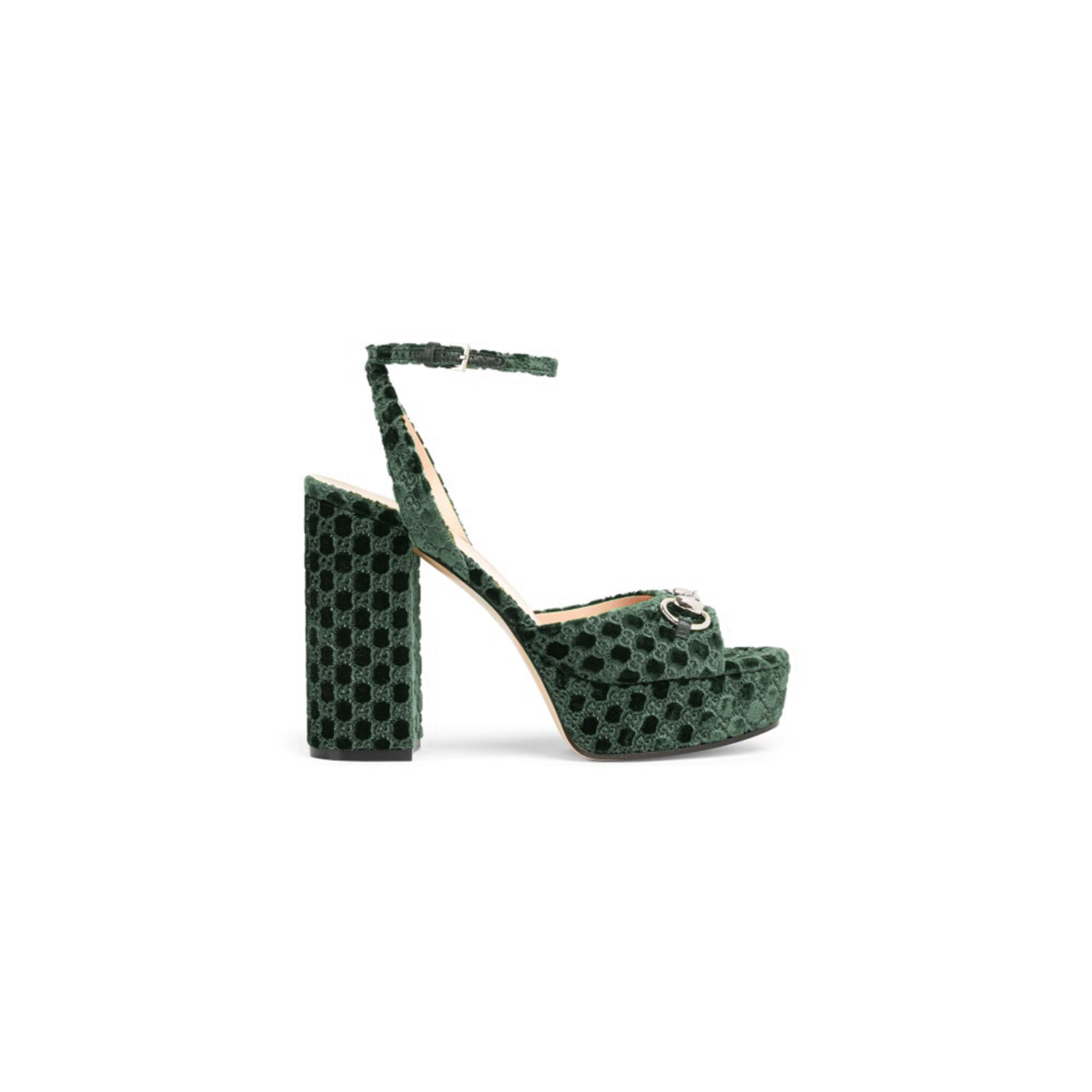 GUCCI WOMEN'S PLATFORM SANDAL WITH HORSEBIT 837395
